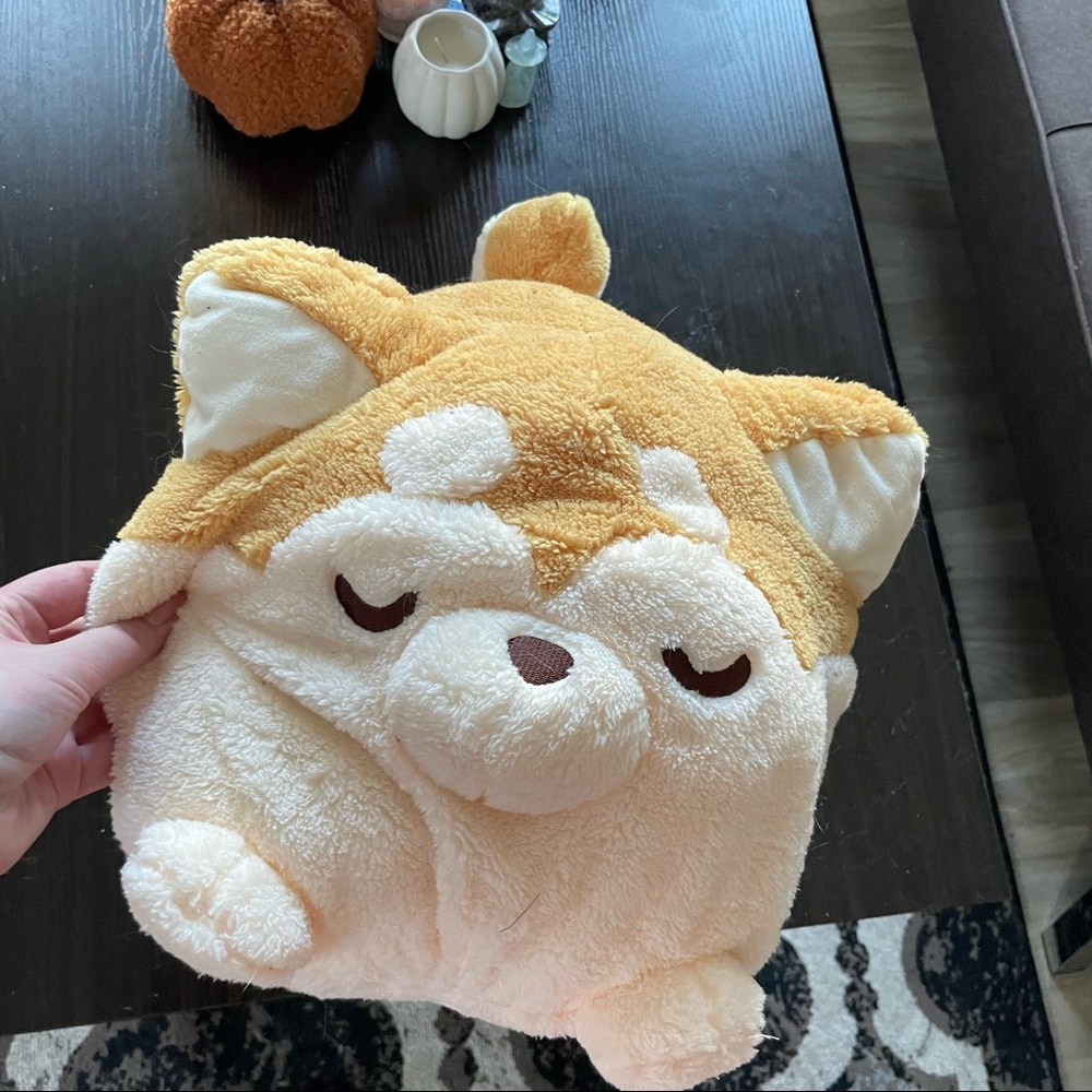 Shiba inu corgi mochi plushie (round1)